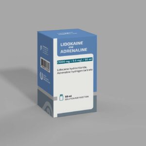 Lidokaine me Adrenaline